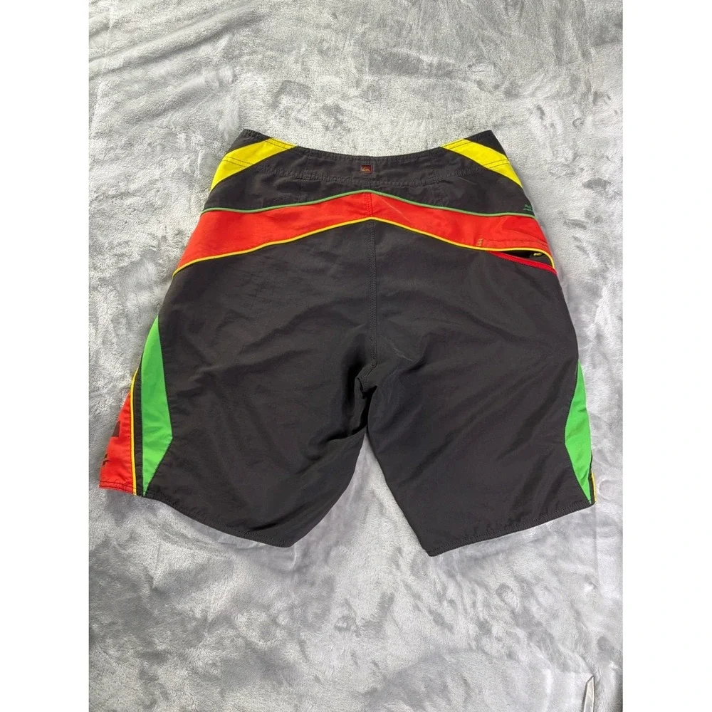 Quiksilver Mens Boardshorts EU 34 Multicolor Drawstring Quick Dry